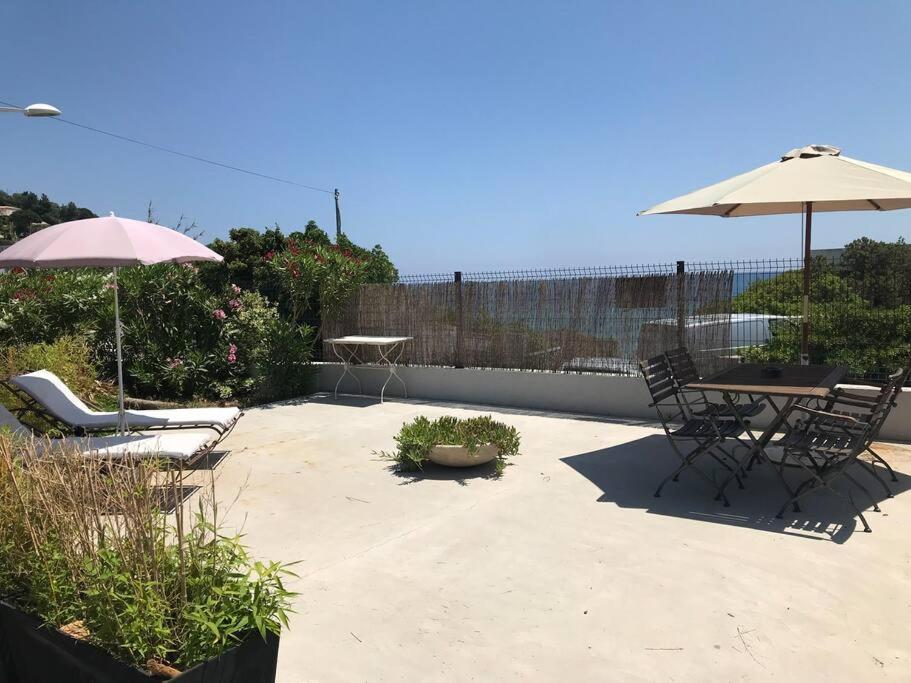Duplex Vue Mer Plage De Saint-Clair Le Lavandou Kültér fotó