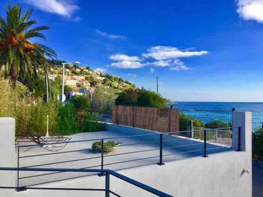 Duplex Vue Mer Plage De Saint-Clair Le Lavandou Kültér fotó