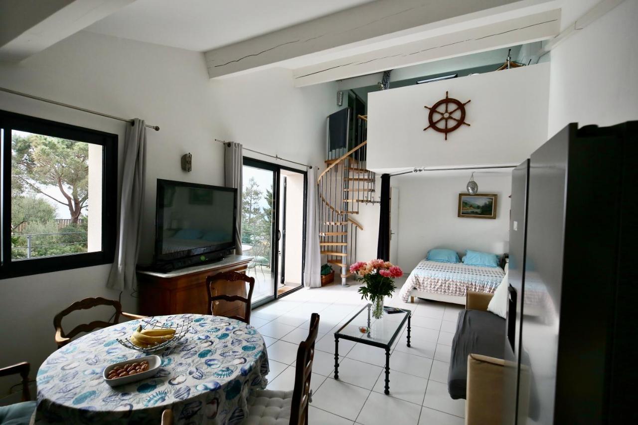 Duplex Vue Mer Plage De Saint-Clair Le Lavandou Kültér fotó